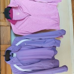 Nike Jacket and active top size s like new ohly worn twice bundle to sale to sav